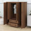 Door Wardrobe Armoire Closet With Drawers-365287582