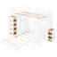 Lit simple superposé simple avec rangement sur tablette, blanc-1934635064
