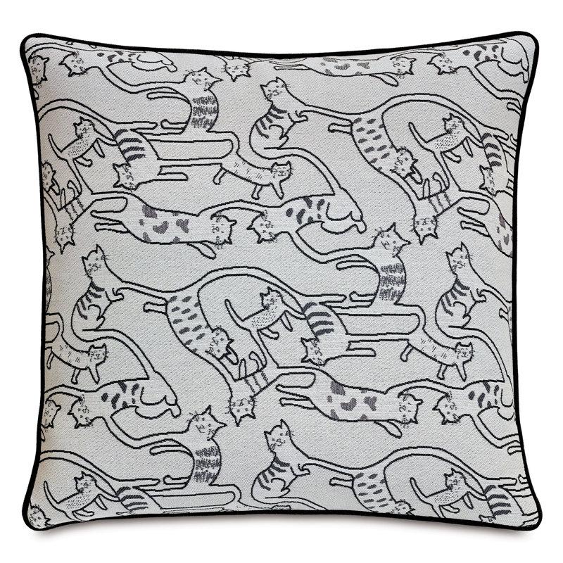 Pets Square Pillow Cover & Insert, Cloud
