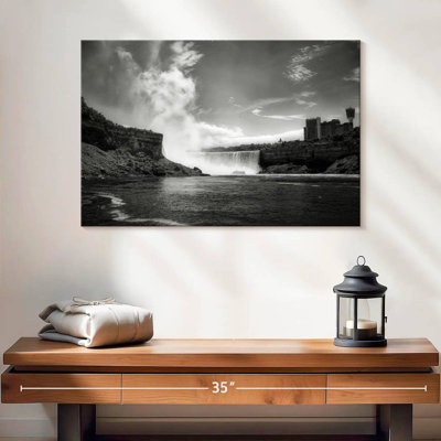 Alvord, chutes du Niagara en noir et blanc