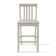 Slatted Back Counter Height Chair