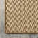 Malaya Herringbone Power Loom Brown/Tan Indoor/Outdoor Rug