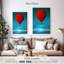 Montgolfière rouge Mehar-108354617