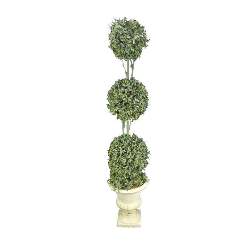 Topiaire buis artificiel en pot