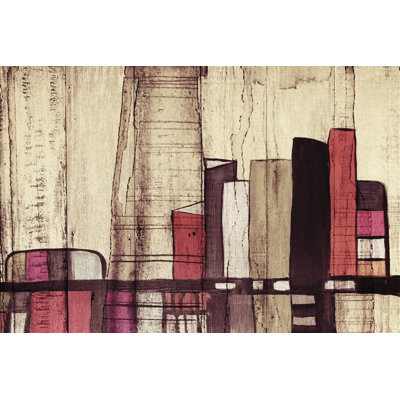 Inner City I by Irena Orlov - Wrapped Canvas Print