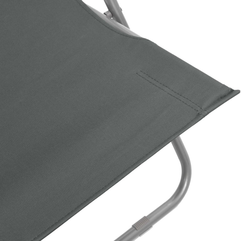 Vale Folding Beach Chair, Grey