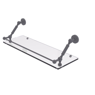 Tablette flottante avec barre de galerie hertzler