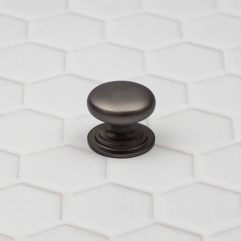 Dark Bronze Cup Handle, 25mm Knob