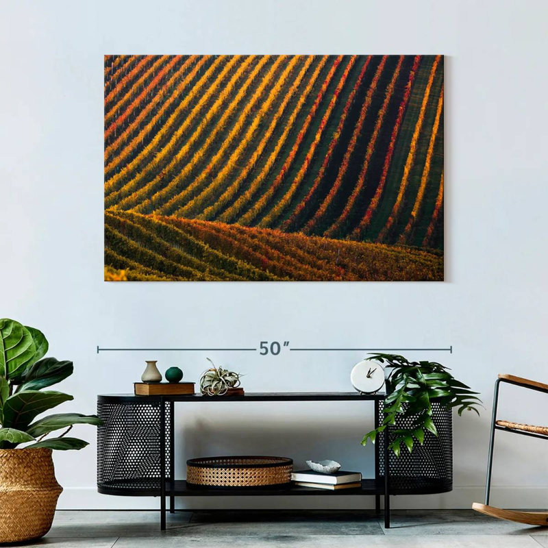Alvord Vineyard Hill, 32" H x 48" W
