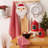 Design Imports Gingham Cotton Potholder Set