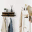 44.5cm Adjustable Wall Mounted Clothes Rack