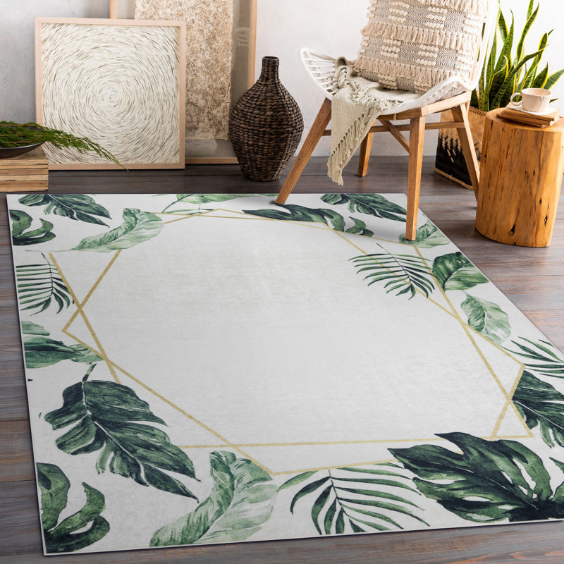 Bircham Floral Area Rug, Rectangle 120 x 170cm