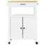 Chariot de cuisine en bois massif vidaXL 23,6 po x 15,7 po x 34,8 po vidaXL-603507668