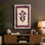Framed Purple Bloom Botanical - Wrapped Canvas-1412706034-1412706039