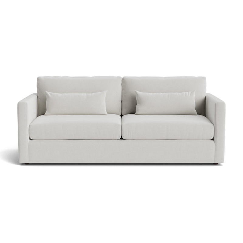 Haywood 90 Sofa, Performance Velvet - Silver