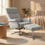 Fauteuil inclinable avec repose-pieds