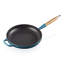 Le Creuset Signature Cast Iron Frying Pan with Wooden Handle-755936172-755936213