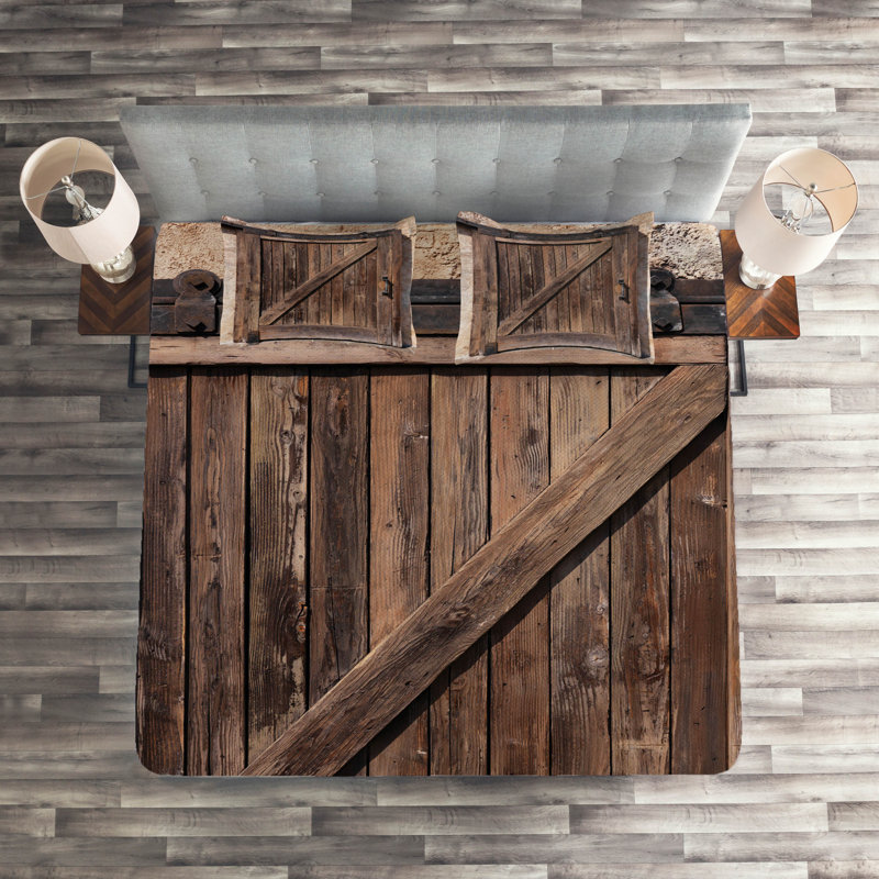 Rustic Striped Coverlet
