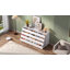 Commode 12 tiroirs 59 po à profil courbé ultrabrillant-1227447101