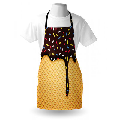 Melting Ice Cream Cones Apron