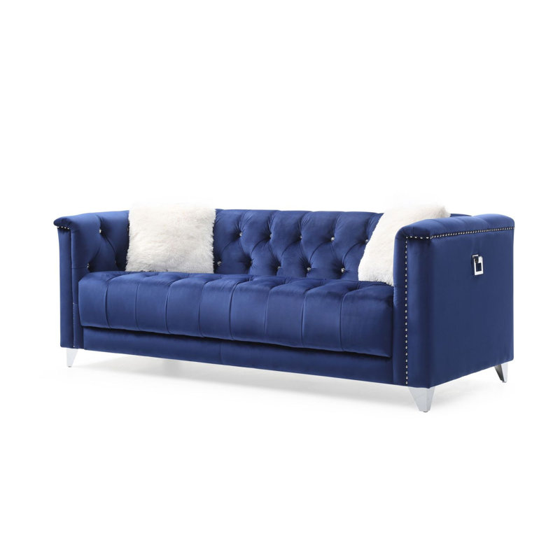 Canapé Naomh, Bleu