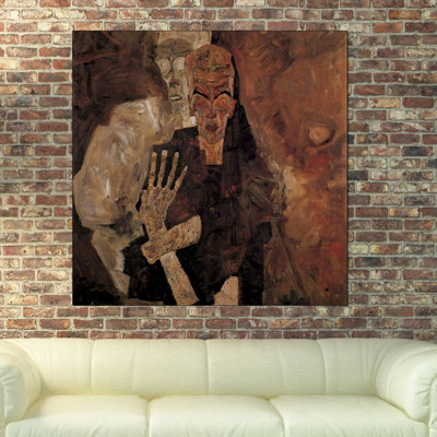Egon Schiele - Wrapped Canvas Painting