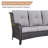 5 - Person Patio Conversation Set with Cushions-1347614602-1347614600