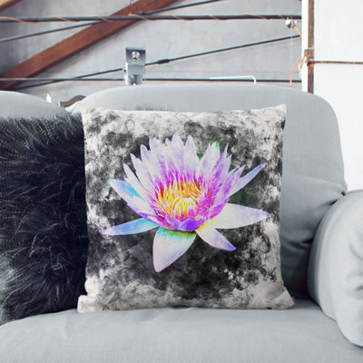 Floral Square Cushion