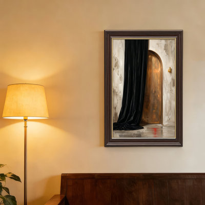 Gallery Wrap，Canvas Wall Art for Living Room, Bedroom, Office or Entryway – Decorative Wall Decor with Mysterious Door