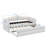 Twin XL Size Upholstered Daybed With Pull-Out Bed And Adjustable LED Light, Pull-Out Bed With Flexible Settings-1465800347