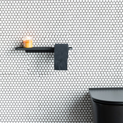 Porte-papier hygiénique avec tablette Brabantia MindSet