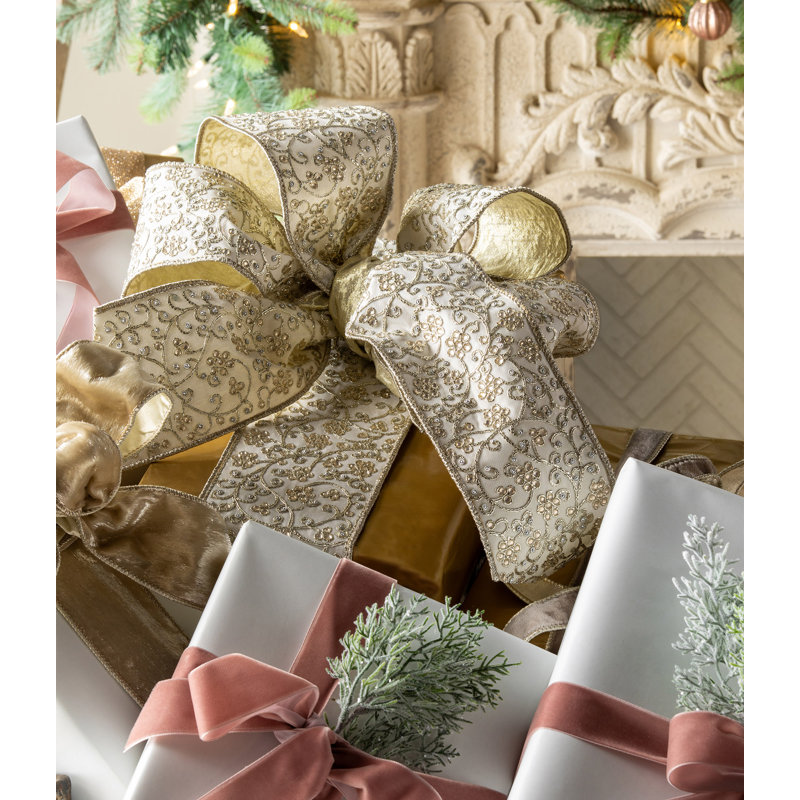 Fleurs Jardin Pattern Ribbon