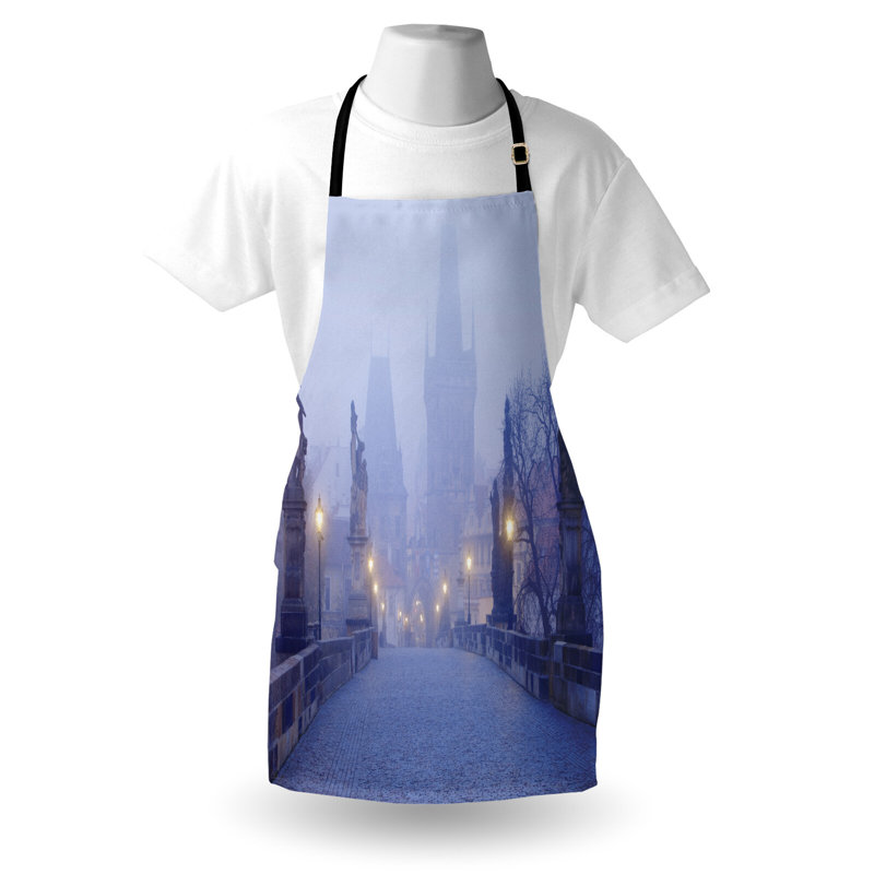 No Pattern Bib Apron