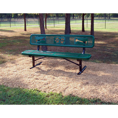 Pollitt Steel Park Bench by Tucker Murphy Pet