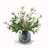 Polysilk Mixed Assortment Arrangement in Vase