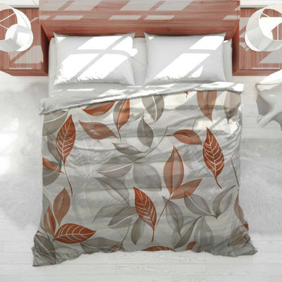 Botanical Bedding Cool Motif Comforter Picturesque