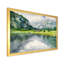 Paysage, art mural sur toile, rivière d'été, reproduction d'art - Paysage d'été avec rivière-67417806-67417818