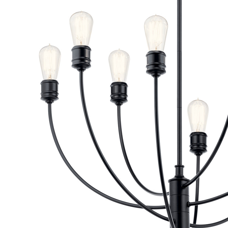 Lustre 8Lt, Noir
