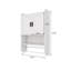 Armoire murale de salle de bain avec portes-853982857