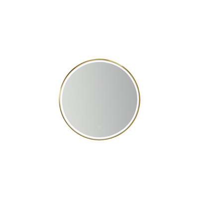 Molly-May Metal Flat Wall Mirror