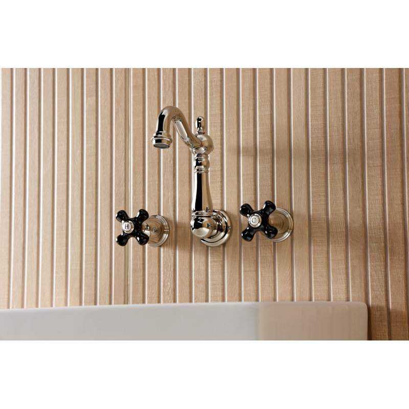 Robinet de salle de bain avec drain Duchess, Nickel poli