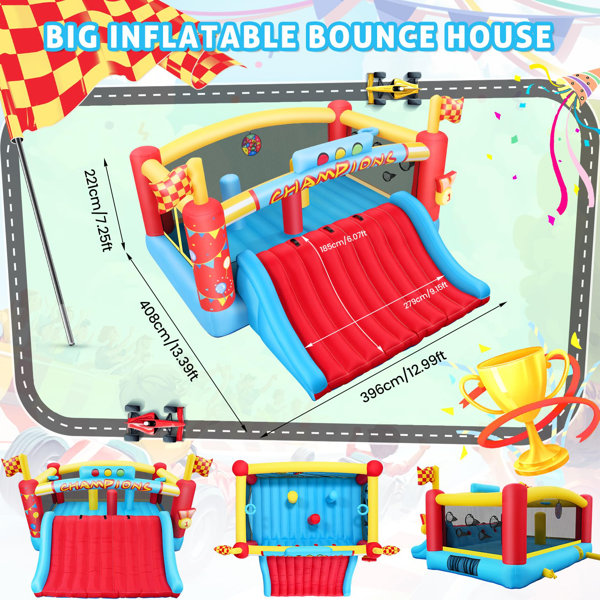 Himimi Big Inflatable Bounce House For Big Kids, Blow Up Extra-Wide ...