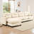 Modular Sectional L Shaped Couch With Ottoman-895783198