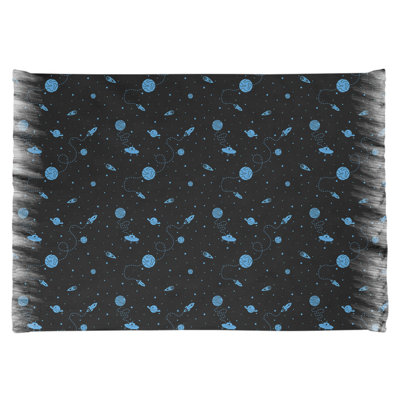Tapis extérieur espace noir/bleu Mcguigan