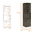 Armoire à 2 tablettes Carlyle-121148350