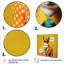 Jaune et orange habillé de renard, mode I - renard, art mural animal-1556011424-1556011430