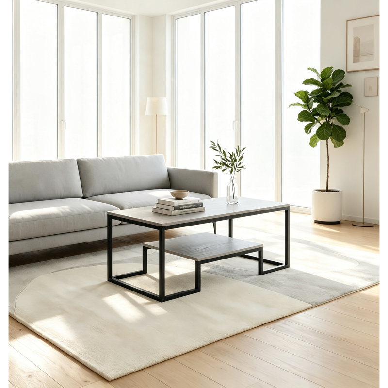 Coffee Table, Grey, Grey, Grey