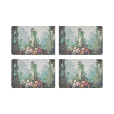 Jardin Defosse Chantilly Pebble 17.5" Vinyl Placemat