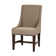 Barlow Linen Upholstered Dining Chair in Light Cream/Biege