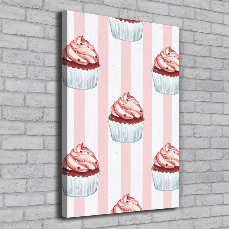 Cupcakes - Wrapped Canvas Print